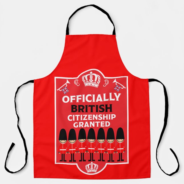 Geschenke für die britische Staatsbürgerschaft Schürze (Vorderseite)