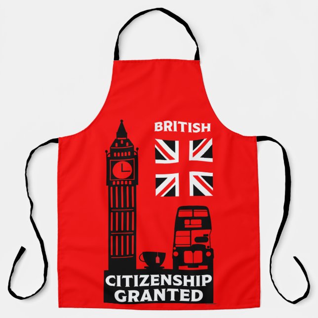 Geschenke für die britische Staatsbürgerschaft Schürze (Vorderseite)