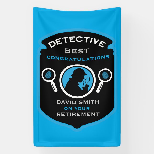 Geschenke für die Detektivarbeit Banner (Vertikal)