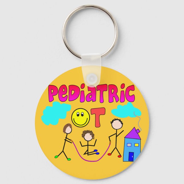 Geschenke für die Pädiatrische Berufstherapie Schlüsselanhänger (Vorderseite)