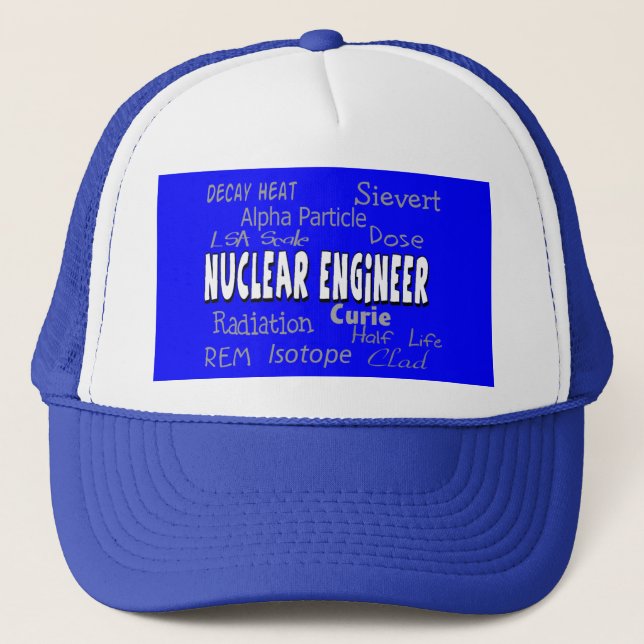 Geschenke für die Terminologie von nuklearen Ingen Truckerkappe (Vorderseite)
