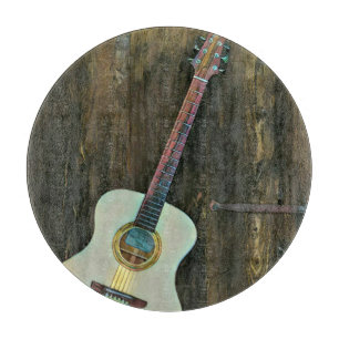 Geschenke für einen Musikergitarrist Schneidebrett