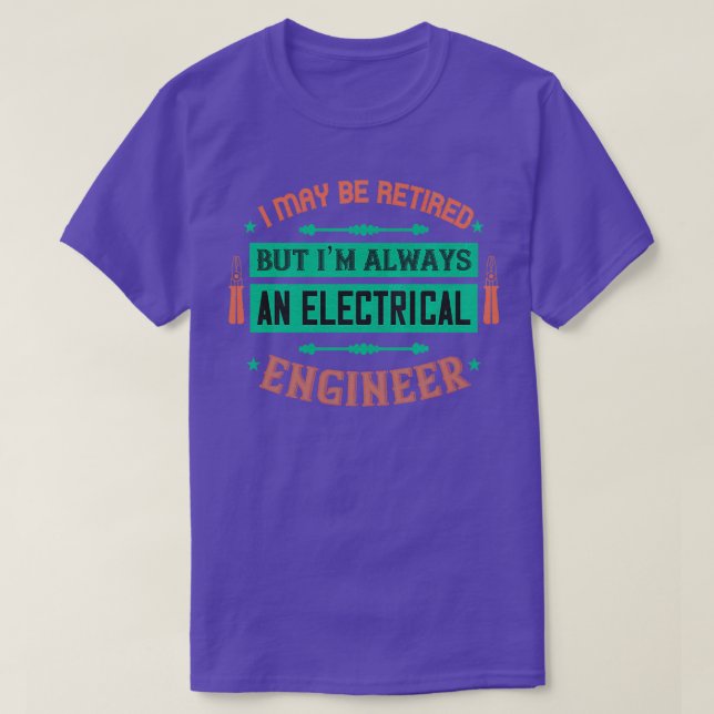 Geschenke für Elektroingenieure Frauen 1 T-Shirt (Design vorne)