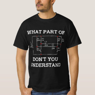 Geschenke für Elektroingenieure - Nerd der Schaltt T-Shirt