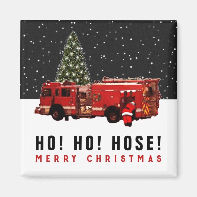 Geschenke für Feuerwehrleute Magnet (Vorne)