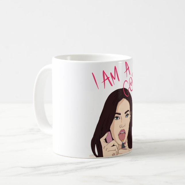 Geschenke für Frauen Hasbro Megan Fox Coole Gesche Kaffeetasse (Vorderseite Links)