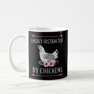 Geschenke für Frauen leicht von Hühnern abgelenkt Kaffeetasse