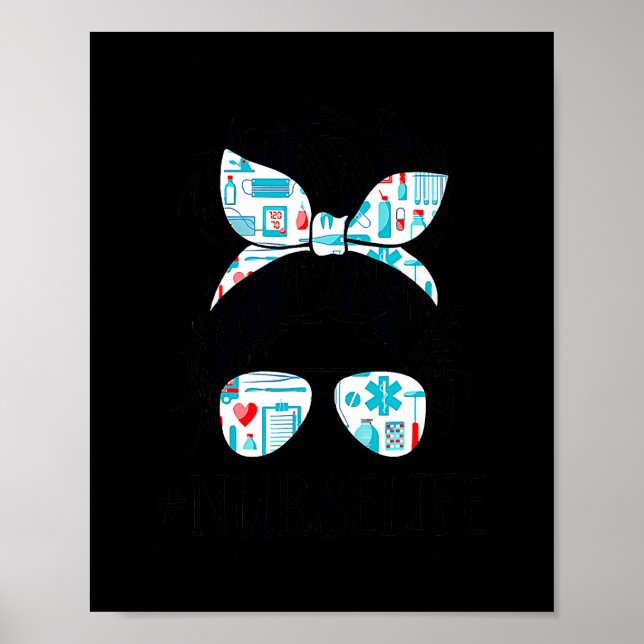 Geschenke für Frauen Mädchen Studenten ER CNA RN Poster (Vorne)