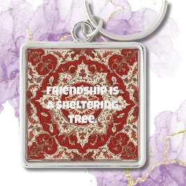 Geschenke für Freunde Persischer Tiles Schlüsselanhänger