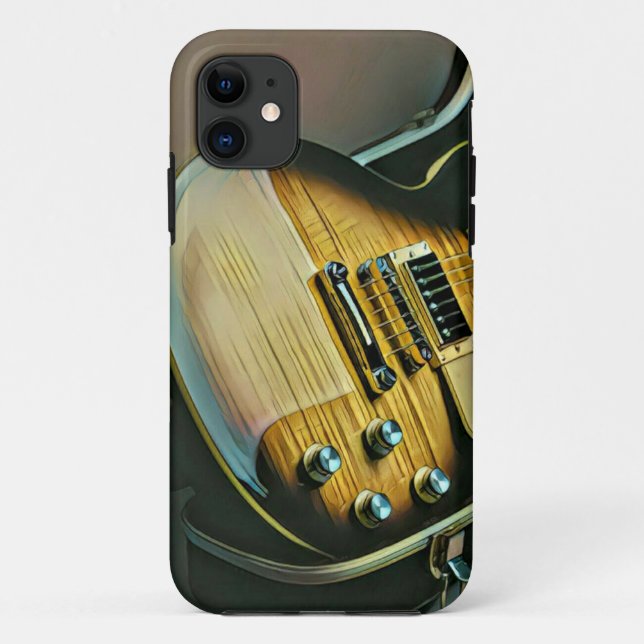 Geschenke für Gitarrist Case-Mate iPhone Hülle (Rückseite)