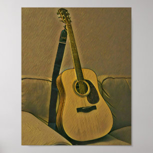 Geschenke für Gitarristen Poster