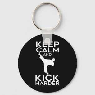 Geschenke für Karate Taekwondo Künstler Schlüsselanhänger