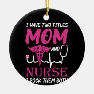 Geschenke für Krankenschwestern Ich habe zwei Tite Keramik Ornament