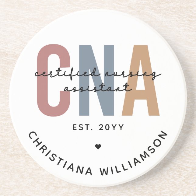 Geschenke für kundenspezifische CNA Retro zertifiz Getränkeuntersetzer (Vorne)