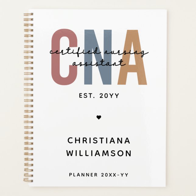 Geschenke für kundenspezifische CNA Retro zertifiz Planer (Vorderseite)
