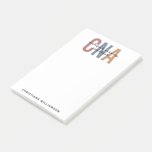 Geschenke für kundenspezifische CNA Retro zertifiz Post-it Klebezettel (angewinkelt)