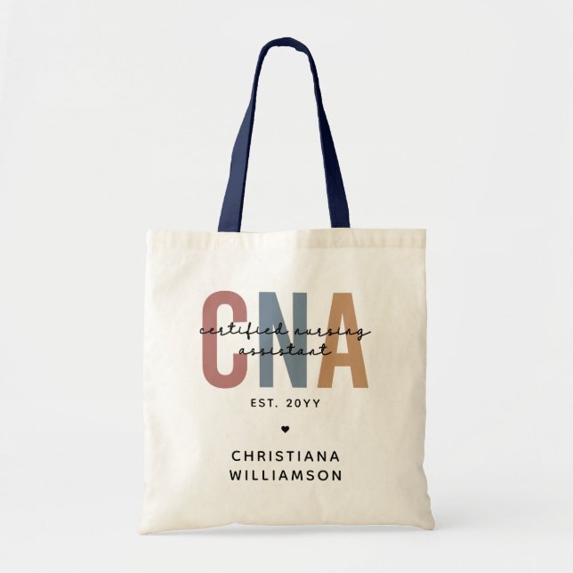 Geschenke für kundenspezifische CNA Retro zertifiz Tragetasche (Vorne)