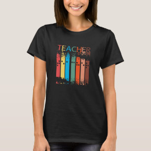 Geschenke für Lehrer für Sehbehinderte TVI Braille T-Shirt
