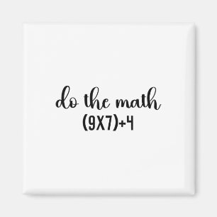Geschenke für Lehrer zum Jahresende Witty Math Sle Magnet