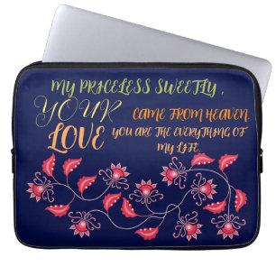 GESCHENKE FÜR MAMA, SCHWESTER, DAUGHTER, FREUND, F LAPTOPSCHUTZHÜLLE