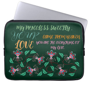 GESCHENKE FÜR MAMA, SCHWESTER, DAUGHTER, FREUND, F LAPTOPSCHUTZHÜLLE