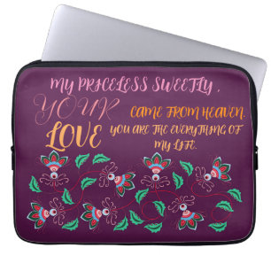 GESCHENKE FÜR MAMA, SCHWESTER, DAUGHTER, FREUND, F LAPTOPSCHUTZHÜLLE
