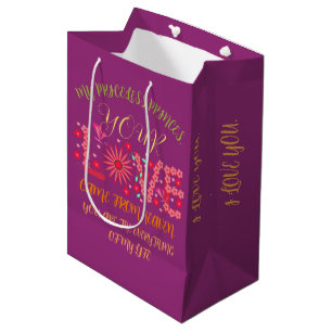 GESCHENKE FÜR MAMA, SCHWESTER, DAUGHTER, FREUND, F MITTLERE GESCHENKTÜTE