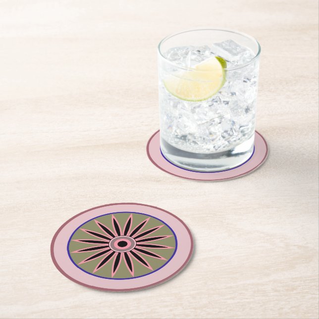 GESCHENKE FÜR MAMA, SCHWESTER, DAUGHTER, FREUND RUNDER PAPPUNTERSETZER (Vor Ort)