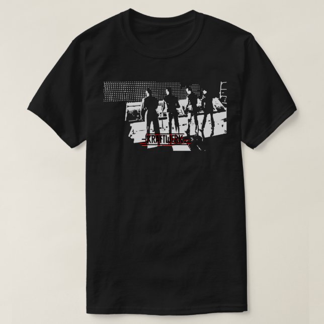 Geschenke für Men Electronic Kraftwerk Music Graph T-Shirt (Design vorne)