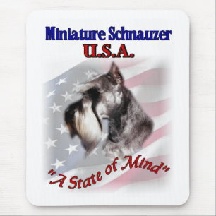 Geschenke für Miniature Schnauzer Mousepad