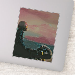 Geschenke für Motorradfahrer Aufkleber