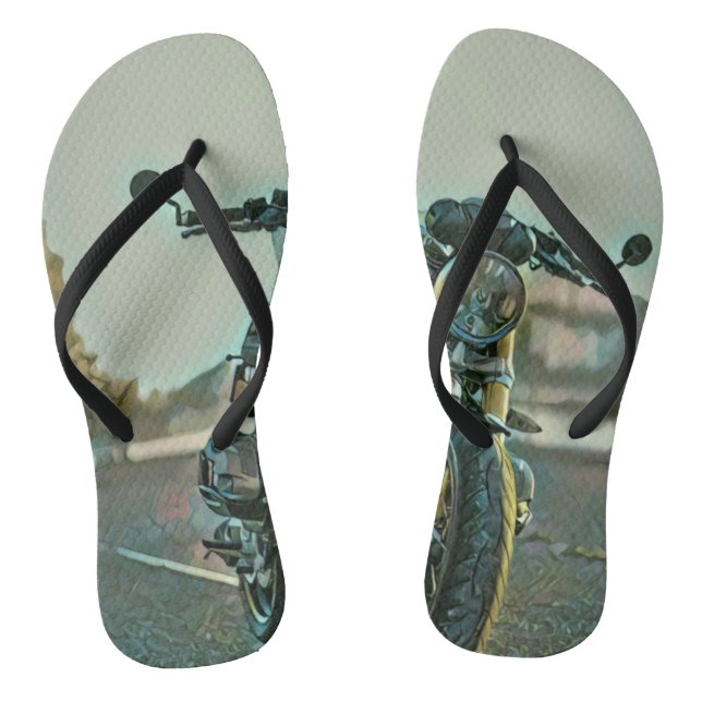 Geschenke für Motorradfahrer Flip Flops (Fußbett)