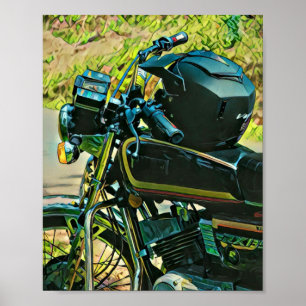 Geschenke für Motorradfahrer Poster