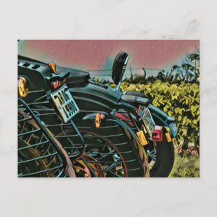 Geschenke für Motorradfahrer Postkarte