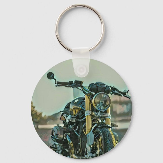 Geschenke für Motorradfahrer Schlüsselanhänger (Vorderseite)