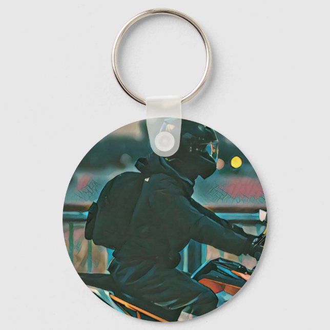 Geschenke für Motorradfahrer Schlüsselanhänger (Vorderseite)