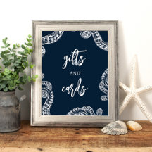 Geschenke für Nautische Oktopus und Kartenhochzeit