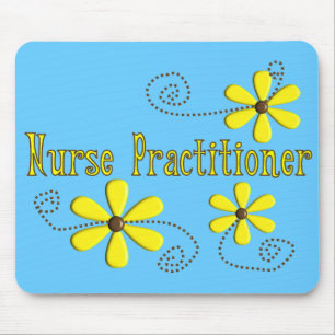 Geschenke für Nurse Practitioner mit Gänseblümchen Mousepad