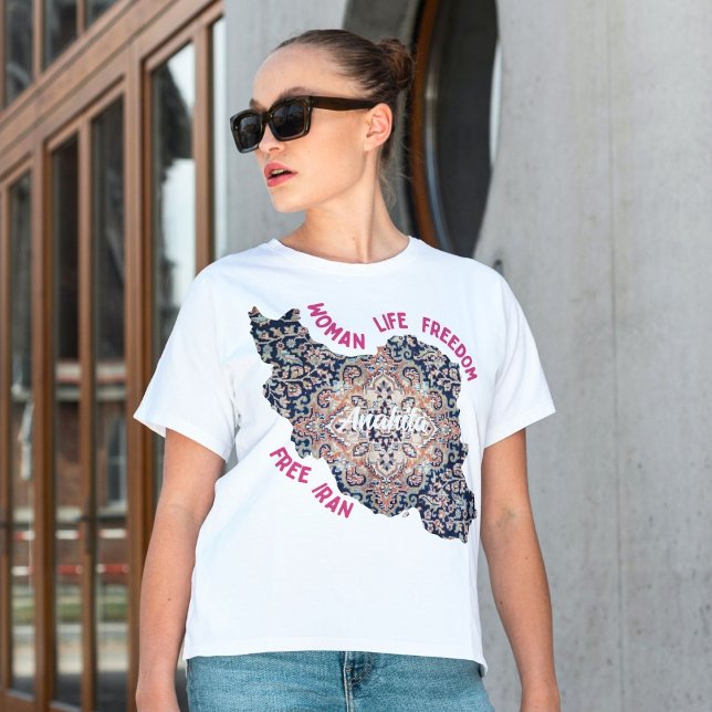 Geschenke für persische Freundin T-Shirt (Custom Anniversary Gifts for Persian Girlfriend)