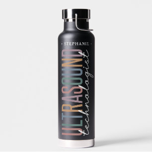Geschenke für personalisierte Ultraschalltechniker Trinkflasche