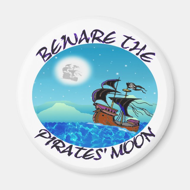 Geschenke für Piraten Magnet (Vorne)
