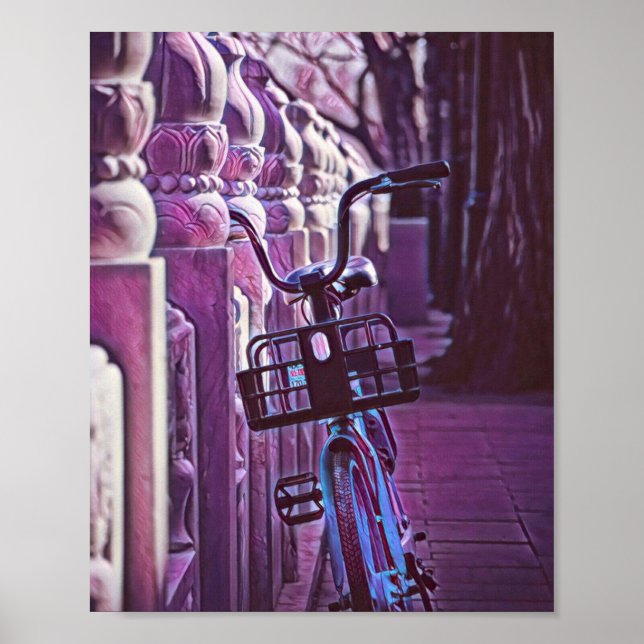 Geschenke für Radfahrer Poster (Vorne)
