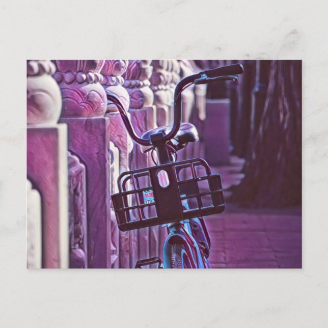 Geschenke für Radfahrer Postkarte (Vorderseite)