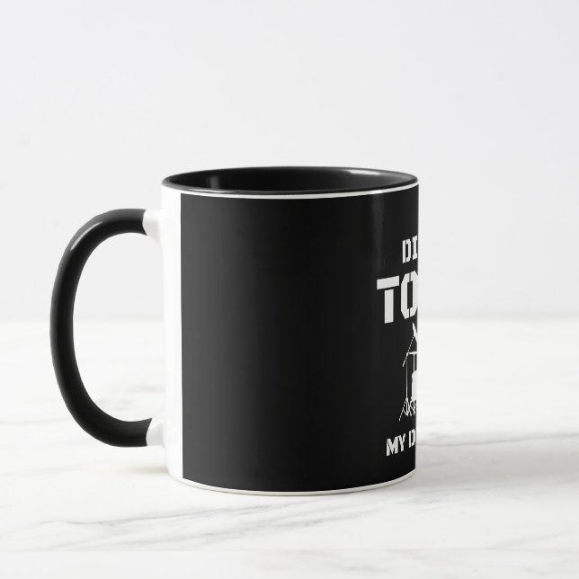 Geschenke für Schlagzeuger-lustige Tasse (Links)