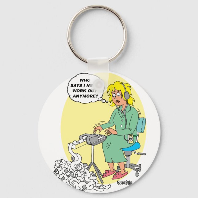 Geschenke für Stenographen Schlüsselanhänger (Vorderseite)