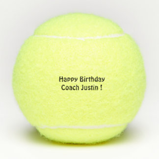 Geschenke für Tennistrainer, maßgeschneidert Tennisbälle