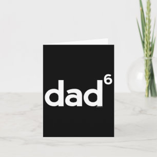 Geschenke für Vater Vater von 6 Sechs Geschenke Va Karte