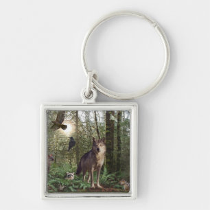 Geschenke für Waldtiere Schlüsselanhänger