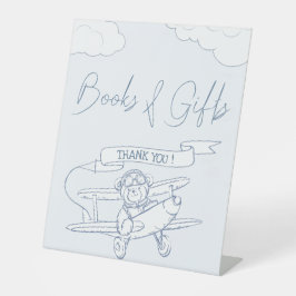 Geschenke für Wertvolle Frachtbücher von Aviator P Sockelschild