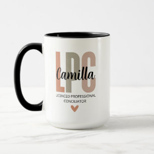 Geschenke für zugelassene Berufsberater, LPC-Thera Tasse